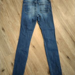 Flying Monkey Jeans Mid Rise Skinny Womens Size 29 Stretch Medium Wash Denim B18